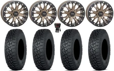 System 3 SB-4 14" Wheels Bronze (6+1) 30" Tenacity XNR Tires Can-Am Defender