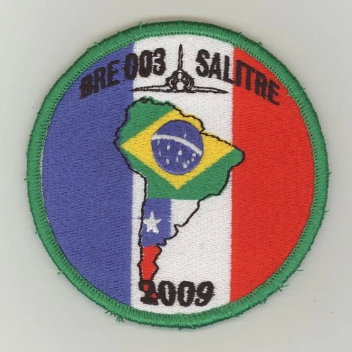 French air force patch EC12 EC1/12 Salitre 2009 S. America M2000C Cambrai VELKRO