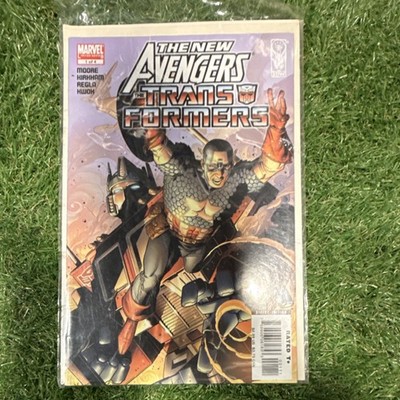 Marvel Comics New Avengers/Transformers #1 Avengers Transformers Captain America