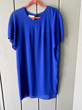 SALE - Acne Company, womens open back blue dress, size 36 EU, 6US, EUC