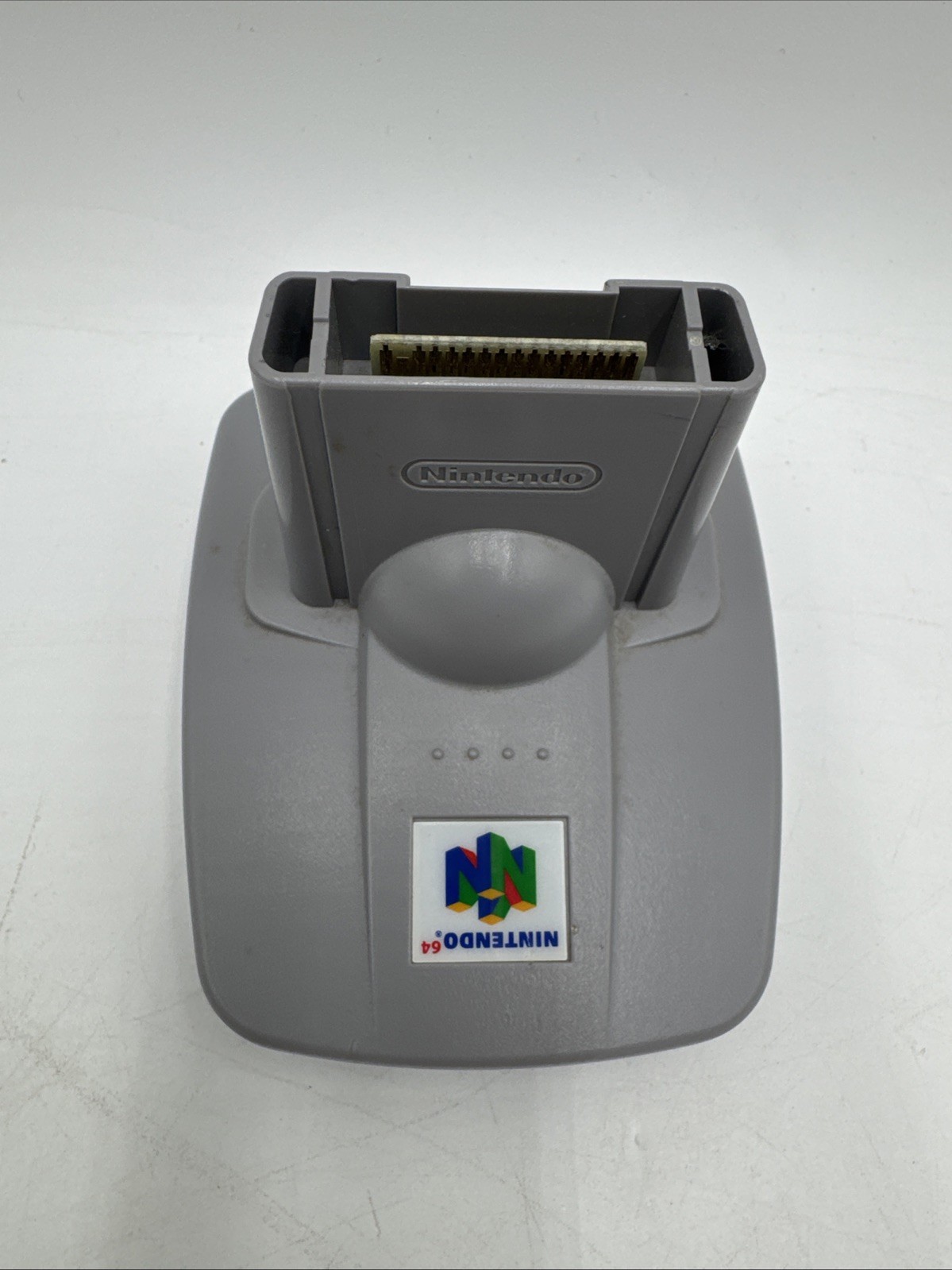 Nintendo 64 Transfer Pak Controller - Gray N64 Accessory