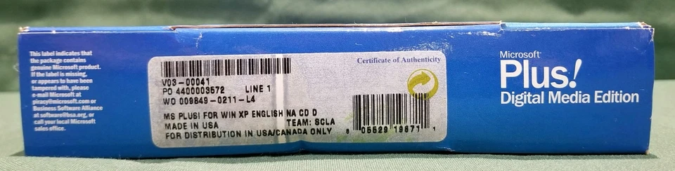 Microsoft Plus! Digital Media Edition Windows XP  2003 PN X09-19520 - Image 3 of 4