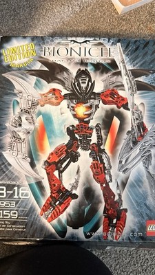 LEGO BIONICLE 8593 Makuta Limited Edition Complete Set 159 pcs Ages 8-16