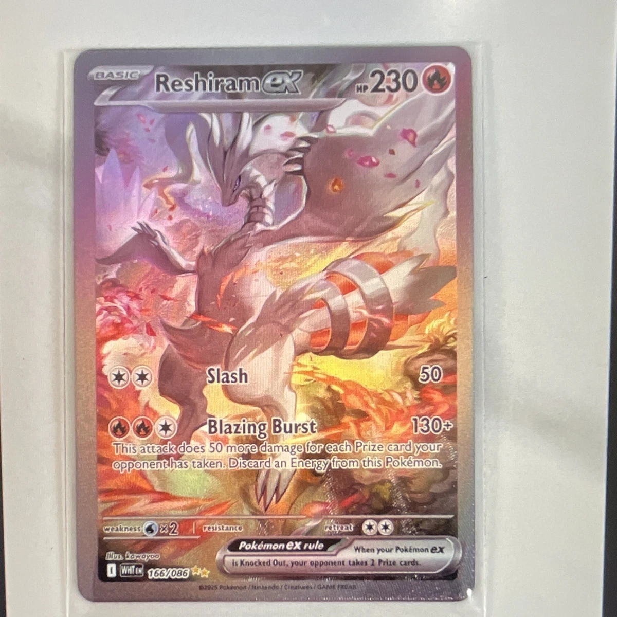 Reshiram Ex for sale | eBay