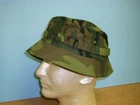 b0254-60  Vietnam era ERDL Camo Camouflage short brim boonie hat size 60 W6C