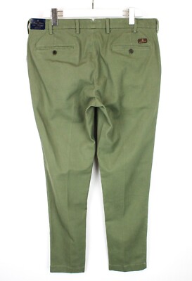 BROOKS BROTHERS Soho Fit Trousers Men's W38/L34 Slim Zip Fly Flat