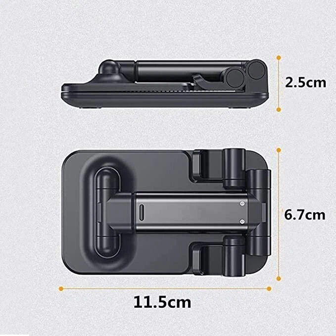 Maleyin Handy Ständer Smartphone Stativ Tablet Tisch Halter verstellbar faltbar - Bild 2 von 2