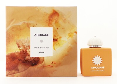 AMOUAGE LOVE DELIGHT 香水 女性用 Amouage LOVE DELIGHT 3.4 oz. Eau De Parfum Spray for Women. New