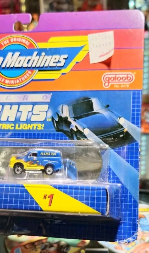 Micro Máquinas Luces Lewis Galoob Toys 1989 De Colección Foto 3 de 4
