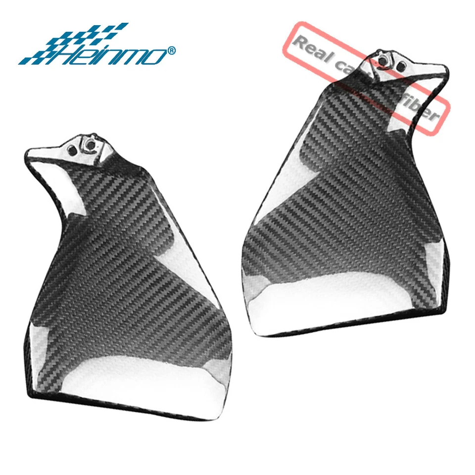 Protector de admisión de aire lateral tanque 100 % fibra de carbono real para MT-09 FZ09 2014-2020 Foto 3 de 4