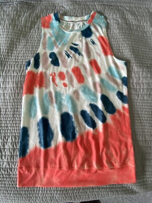 EXCLUSIVE Women's Sm. Tank Top Multicolored Lightweight Pretty EUC
