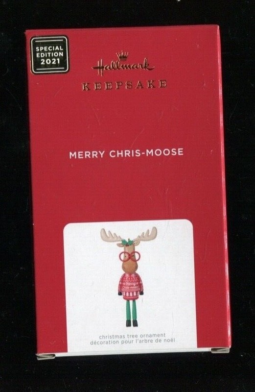 2021 Hallmark - MERRY CHRIS-MOOSE - 2021 Special Edition - New in Box