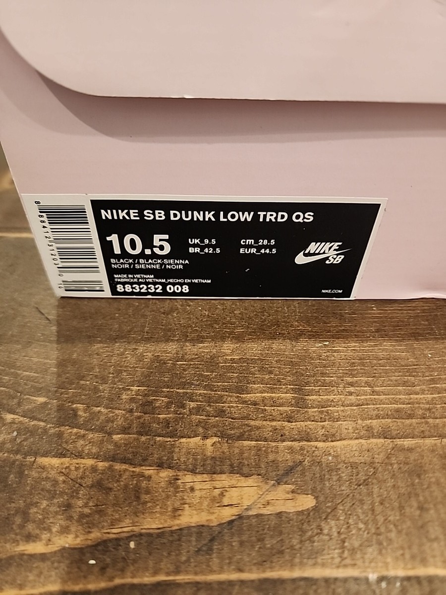 Nike SB Jeff Staple x Dunk Pro SB Low Black Pigeon 883232