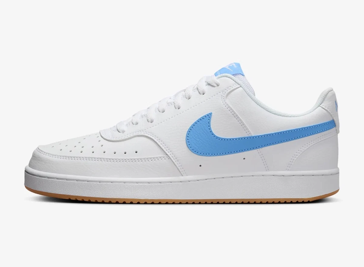 Nike Court Vision ハイカットシューズ ホワイト/ネイビー Nike Court Vision Low Next Nature | Men's | Midnight Navy/White