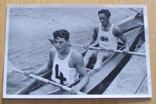 1936 JOHANSSON BLADESTROM SUEDE GOLD KAYAK TWO SEATER OLYMPICS OLYMPIA 36