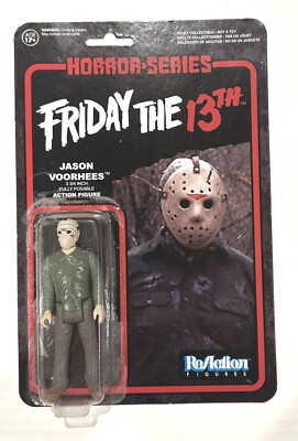 FUNKO REACTION action figure FRIDAY 13th Cult Horror Movie JASON