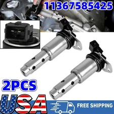 2PCS Set Variable Timing Control Valve Solenoid VVT fit for BMW 328i X3 VANOS Z4