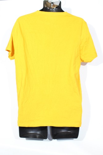 T-shirt uomo Gold's Gym piccola oro giallo manica corta piccola sollevamento pesi palestra - Foto 5 di 11