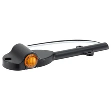 RecPro Trailer Left & Right Fender Light Set | 3/4" Dual LED | Red & Amber
