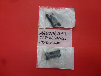 BUELL H-D NOS OEM AA0174.2CZ SOCKET HEAD CAP SCREW, BLACK, QTY 4