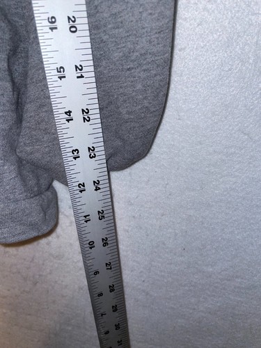 Nike Gray Hoodie Sweatshirt Women’s Large Swoosh - Picture 5 of 7
