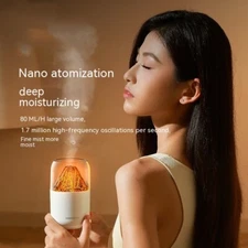 Humidifier Shape Column Home Bedroom Colorful-Function: Aromatherapy