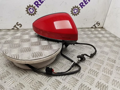 Audi TT Electric Door Wing Mirror Red RH UK Drivers Side 2014-2023 8S E1041348
