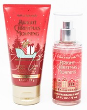 Bath  Body Works Bright Christmas Morning Mist Spray Mini 2.5oz  Body Cream