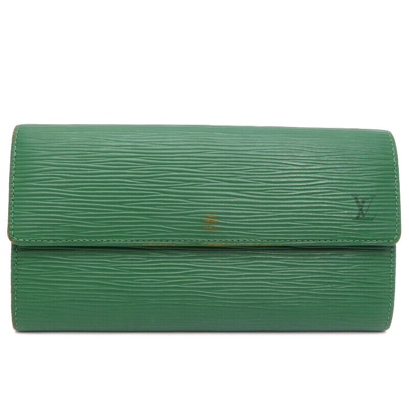 LOUIS VUITTON Zipper Wallet M63574 Long Wallet Epi Porneo LOUIS VUITTON Zipper Wallet M63574 Long Wallet Epi Porneo