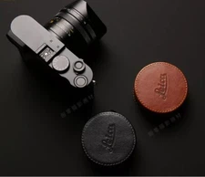 Handmade Cow Leather Lens Cap Case Cover For Leica Q3  Camera Milicase Gift
