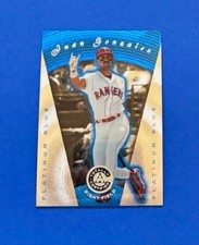 1997 Pinnacle Totally Certified Platinum Blue #69 Juan Gonzalez #/1999 - Nice !