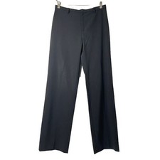Gap Wool Blend Classic Black Dress Pants Women  s Sz 8R Preppy Office Wool Blend