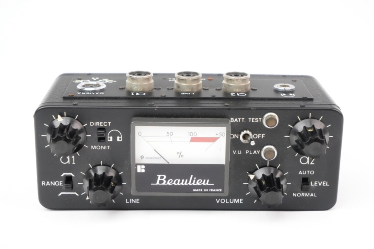 Mixeur Son Beaulieu Pour Caméra News 16 – 16 Mm – Non Testé, Sans Câble