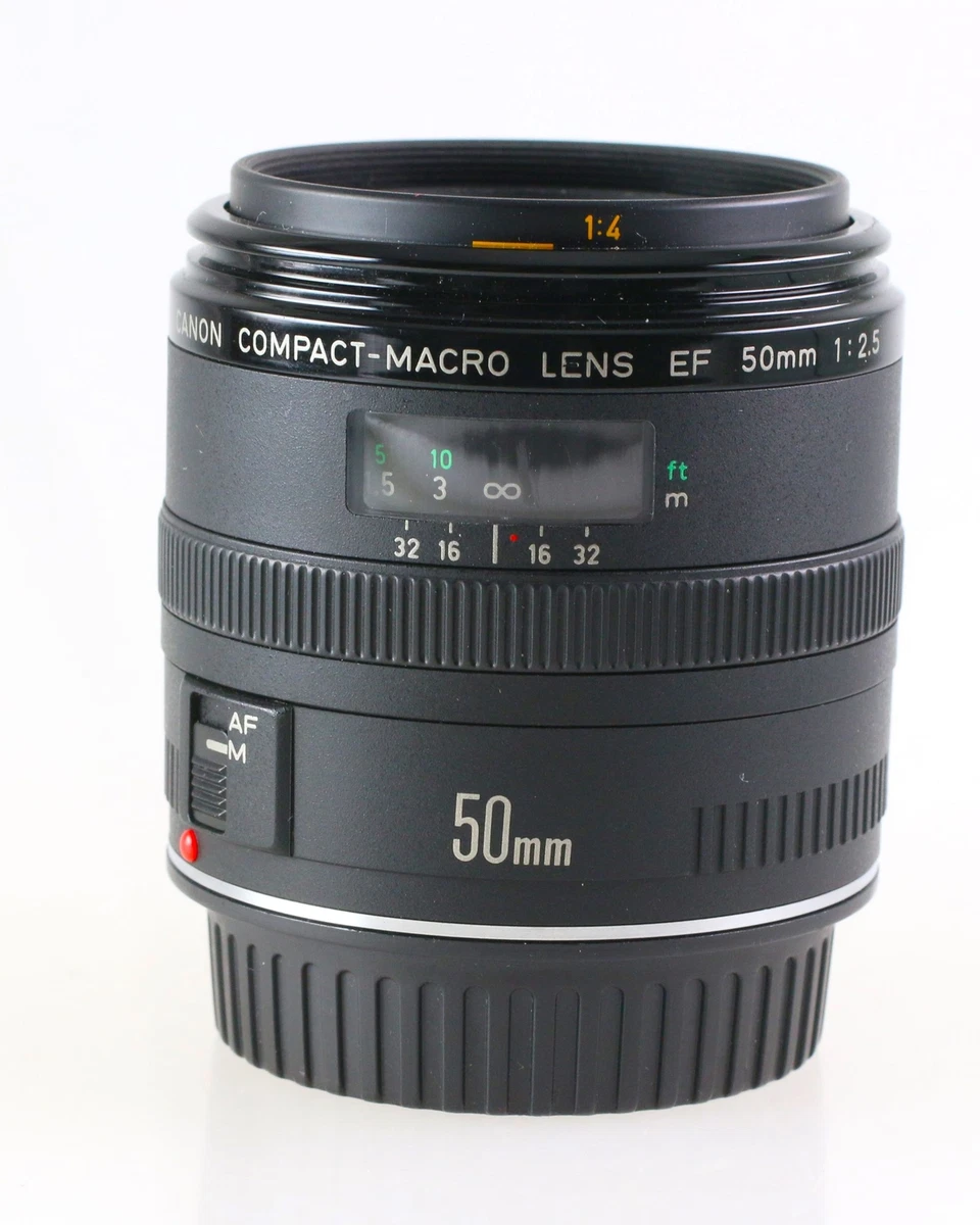 Canon Compact-Macro Lens Ef 50mm 50 MM 1:2.5 - EOS Lens