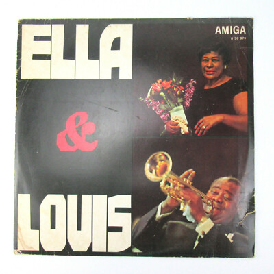 Schallplatte ELLA FITZGERALD & LOUIS ARMSTRONG - ELLA & LOUIS 1966 Jazz LP 