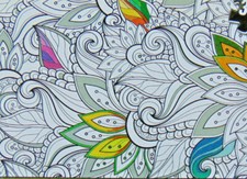 PUZZLE.....JIGSAW....COLORING PUZZLE......300 Pc...Sealed
