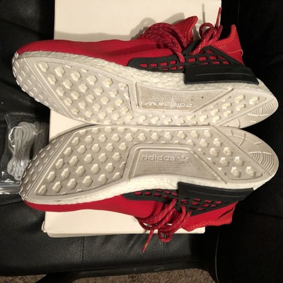 Adidas Pharrell Williams Human Races: Solid Scarlet: Men’s 9 Pharrell X NMD Human Race  main image 3