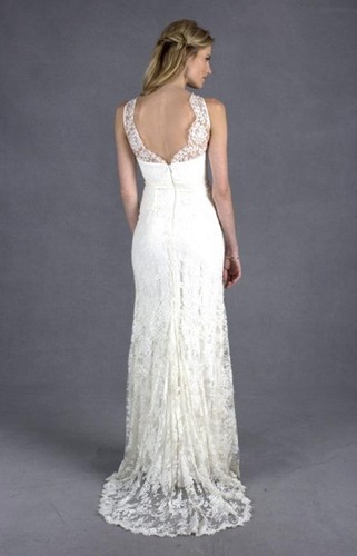 NICOLE MILLER BROOKE LACE BRIDAL WEDDING DRESS SIZE 12 $2005 JC0001 - Picture 9 of 9