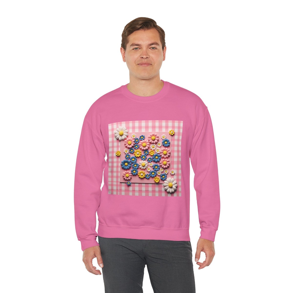 ★22-23FW新作★WKNDRS★TREASURE SWEATSHIRT Boke Flower 2.0' embroidered sweatshirt in cotton | Men's