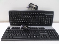 2 x PS/2 QWERTY Keyboards - 1 x HP KB-0316, 1 x Aopen 90.00029.58B0