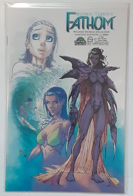 Fathom #1D Michael Turner Wizard World Philly Exclusive Variant Aspen Ltd 2000NM