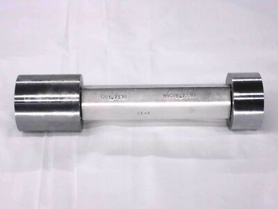 1.7130 & 1.7230 CL X PIN PLUG GAGE GO NO GO 1.7188 +.0042 1 23/32 43. ...