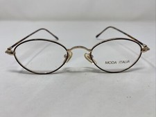 Moda Italia 111 COL.96 45-18-140 Demi Amber/Gold Full Rim Eyeglasses Frame E440