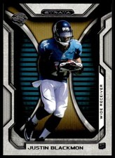 2012 Topps Strata 125 Justin Blackmon Jacksonville Jaguars RC Football Card
