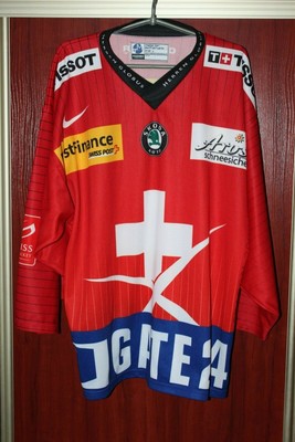 Switzerland Suisse National Team 2008 2009 Hockey Rare Vintage jersey trikot | eBay