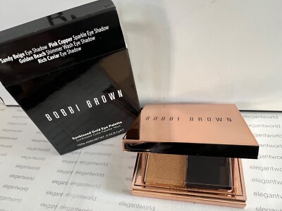 ⭐︎Yuri⭐︎SUQQU & Bobbi Brown⭐︎ Bobbi Brown Sunkissed Gold Eye Palette .21oz/6.2g FULL SIZE NEW