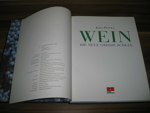Wein - Die neue große Schule (Priewe / Sandmann Buch 1997) sehr guter Zustand - 第 3/12 張圖片