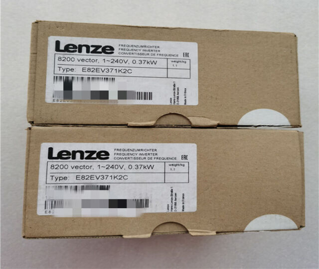 New LENZE inverter E82EV371K2C 0.37KW 1-24V SpeedPAK or DHL *zc
