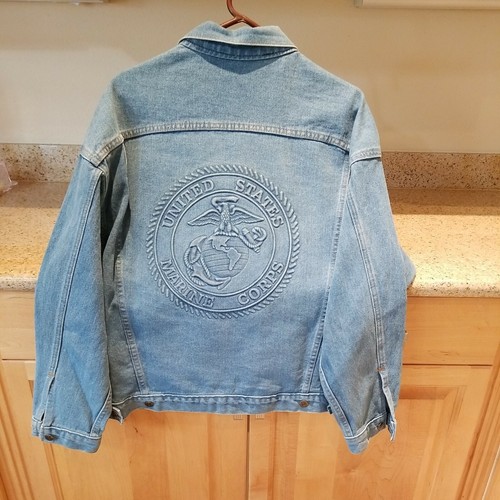 Large Denim Jacket USA ~ EUC ~ TYCA | eBay