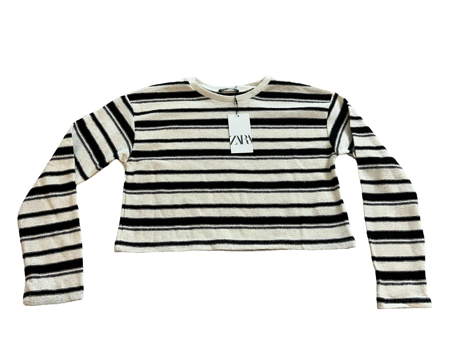 Suéteres para mujer con rayas negras Zara